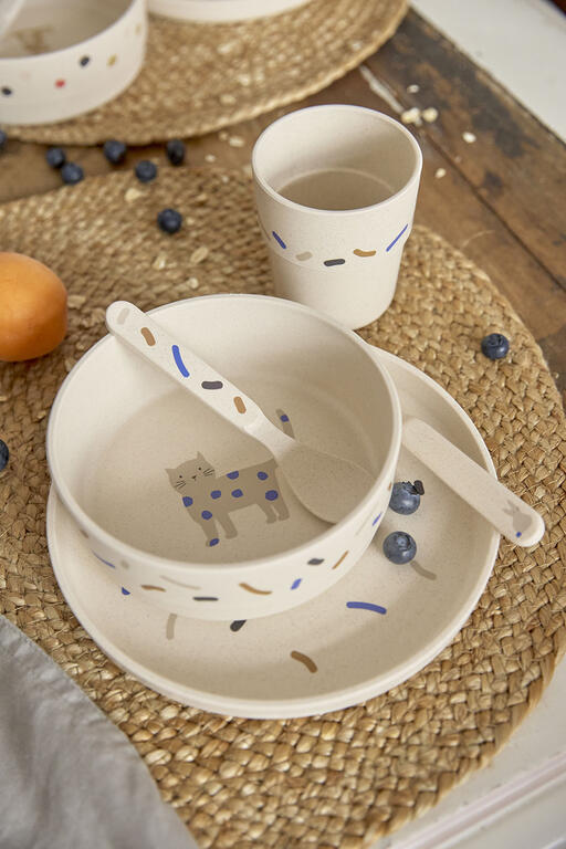 Lassig Conjunto de Refeição Celulose