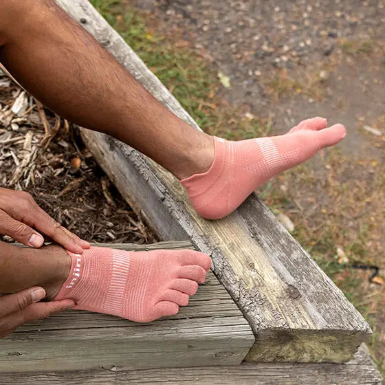 Injinji Meias de Dedos No Show Run Lightweight