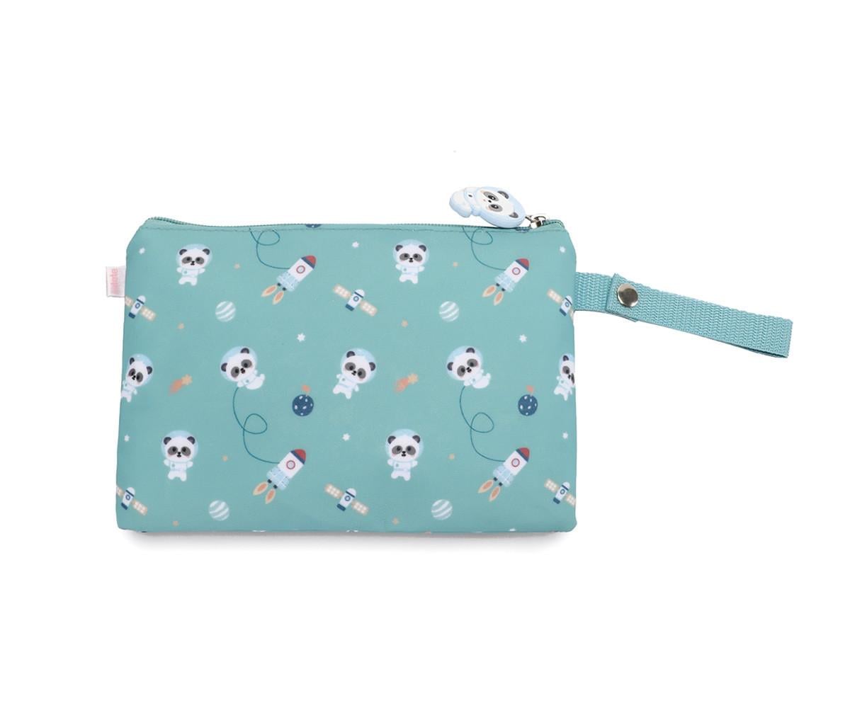 Bolsa Sanduíche Personalizada Pandas in Space