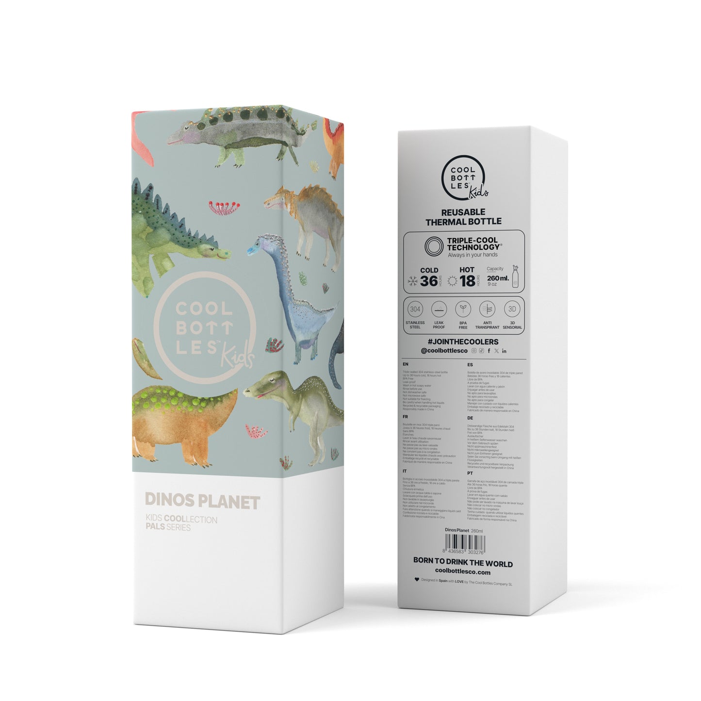 Garrafa de Inox CoolBottles 260ml