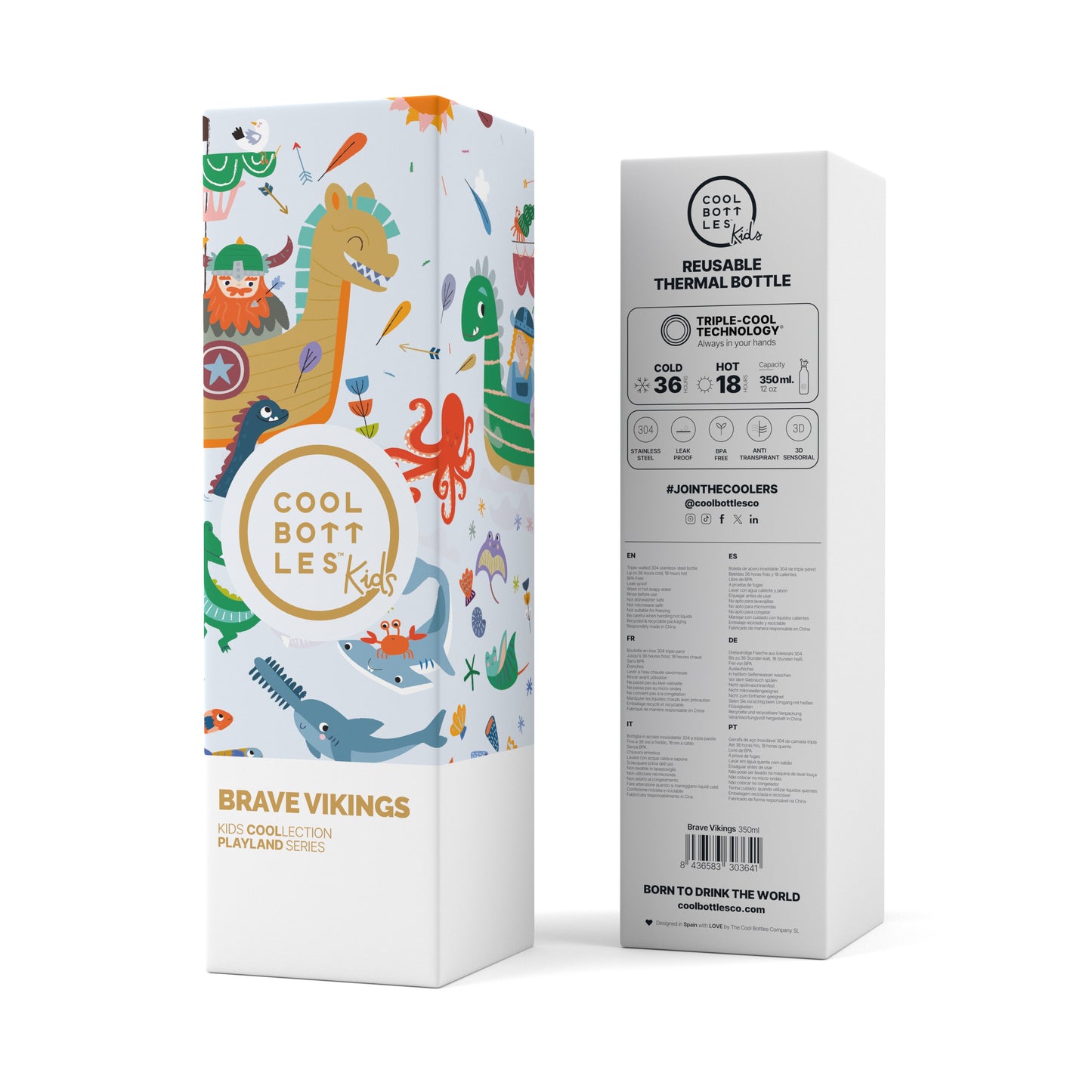 Garrafa de Inox CoolBottles 350ml