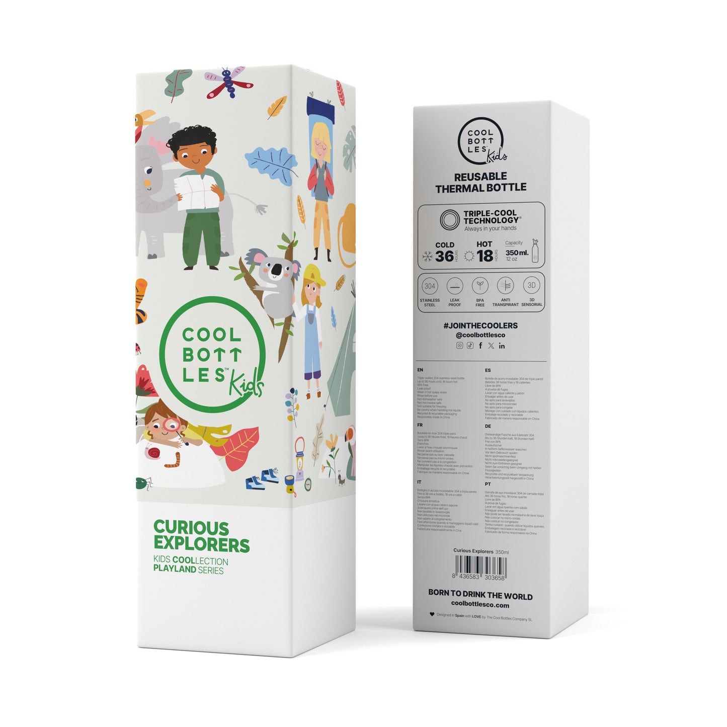 Garrafa de Inox CoolBottles 350ml
