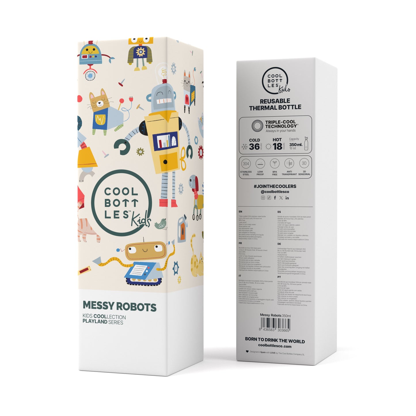 Garrafa de Inox CoolBottles 350ml