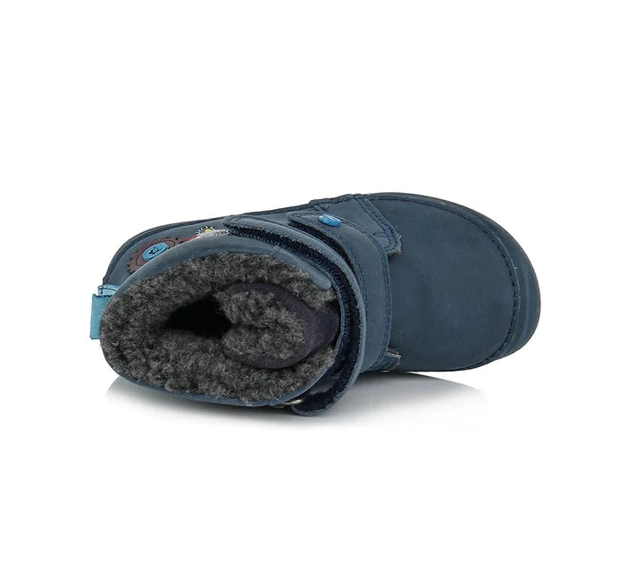 D. D. Step Botas Forradas Azuis