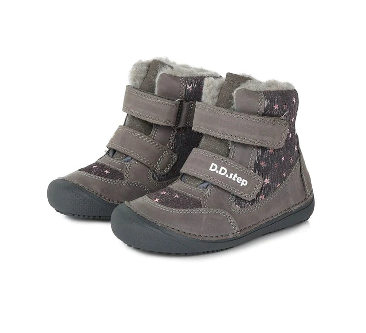 D. D. Step Botas Forradas Estrelas