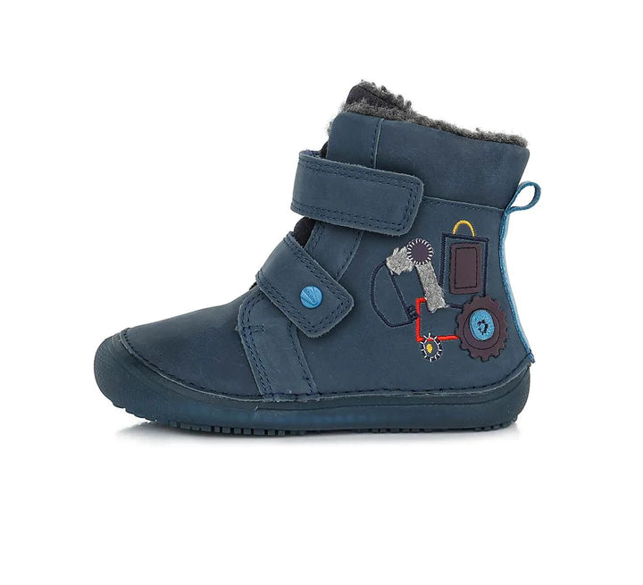 D. D. Step Botas Forradas Azuis