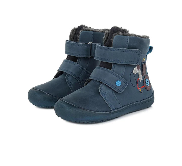 D. D. Step Botas Forradas Azuis