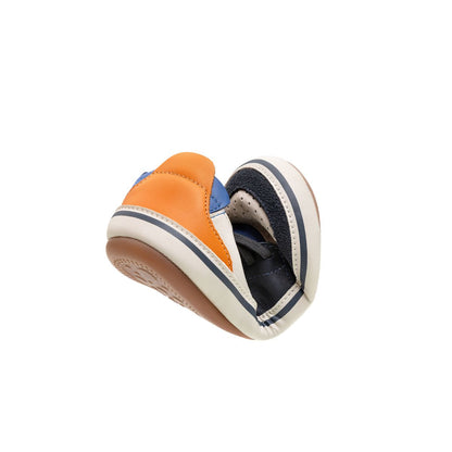 Tip Toey Joey Ollie Navy Tangerine