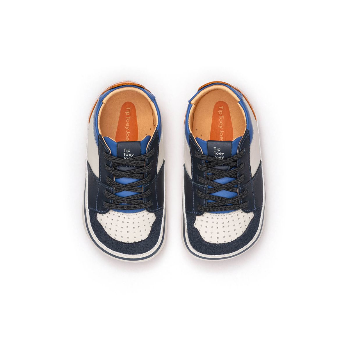 Tip Toey Joey Ollie Navy Tangerine