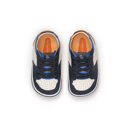Tip Toey Joey Ollie Navy Tangerine
