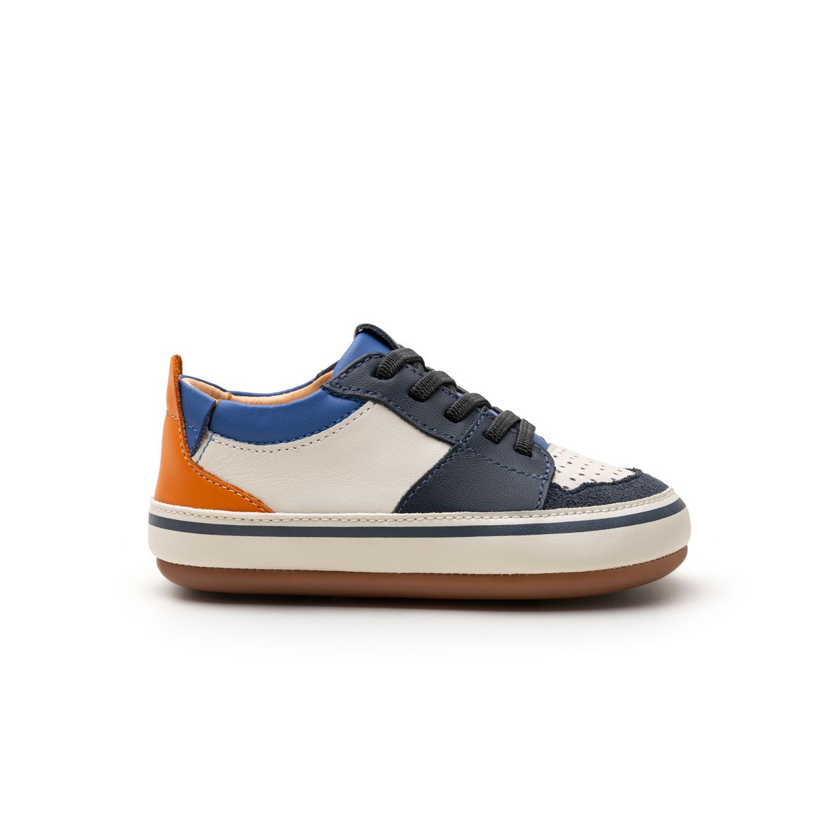 Tip Toey Joey Ollie Navy Tangerine