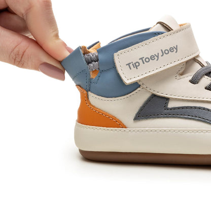Tip Toey Joey Botas Landy High Top Blue Tangerine