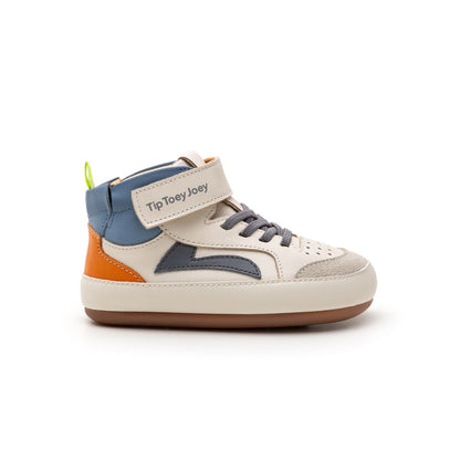 Tip Toey Joey Botas Landy High Top Blue Tangerine