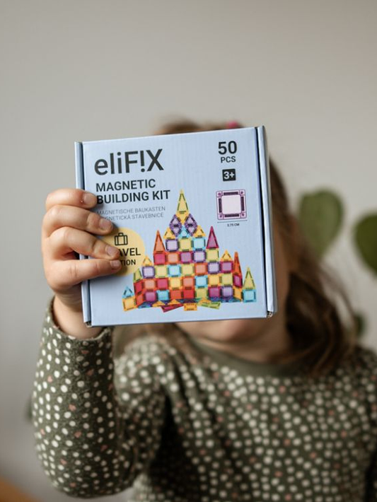 Magnetic Tiles 50 peças - Travel Kit