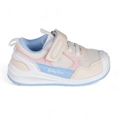 BabyFree Desportivas Bege&Rosa