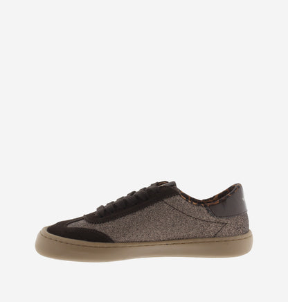 Victoria Olmo Glitter & Camurça Marron