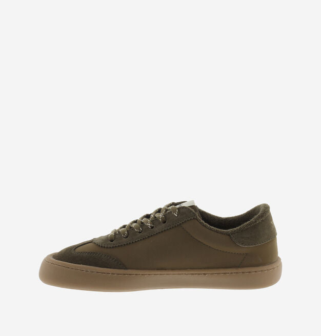 Victoria Olmo Nylon&Camurça Kaki