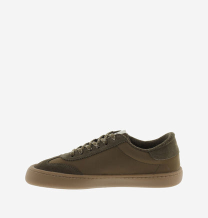 Victoria Olmo Nylon&Camurça Kaki