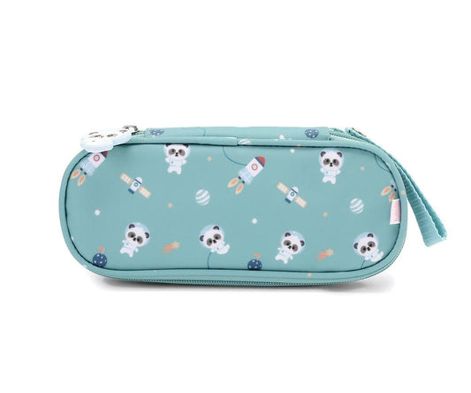 Bolsa Pequeno Almoço Térmica Personalizável Pandas in Space