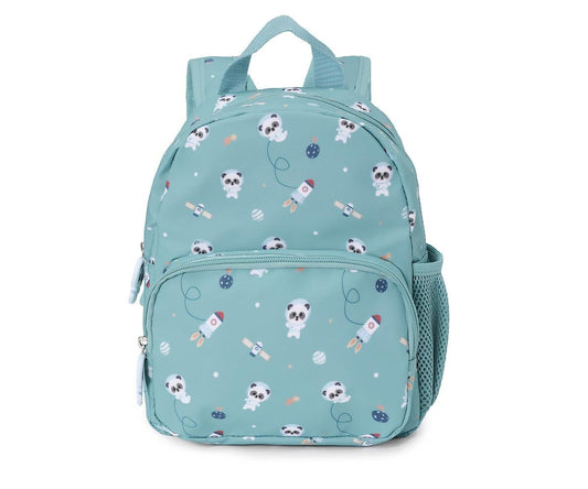 Mochila Infantil Personalizável Pandas in Space