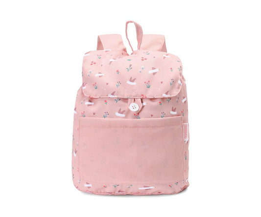 Mochila de tecido pequena personalizável Blossom Birds