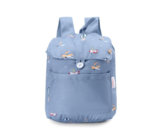 Mochila de tecido pequena personalizável Planes