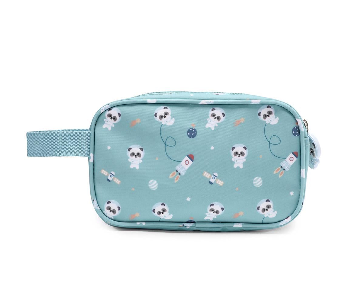 Bolsa de higiene Personalizável Pandas in Space
