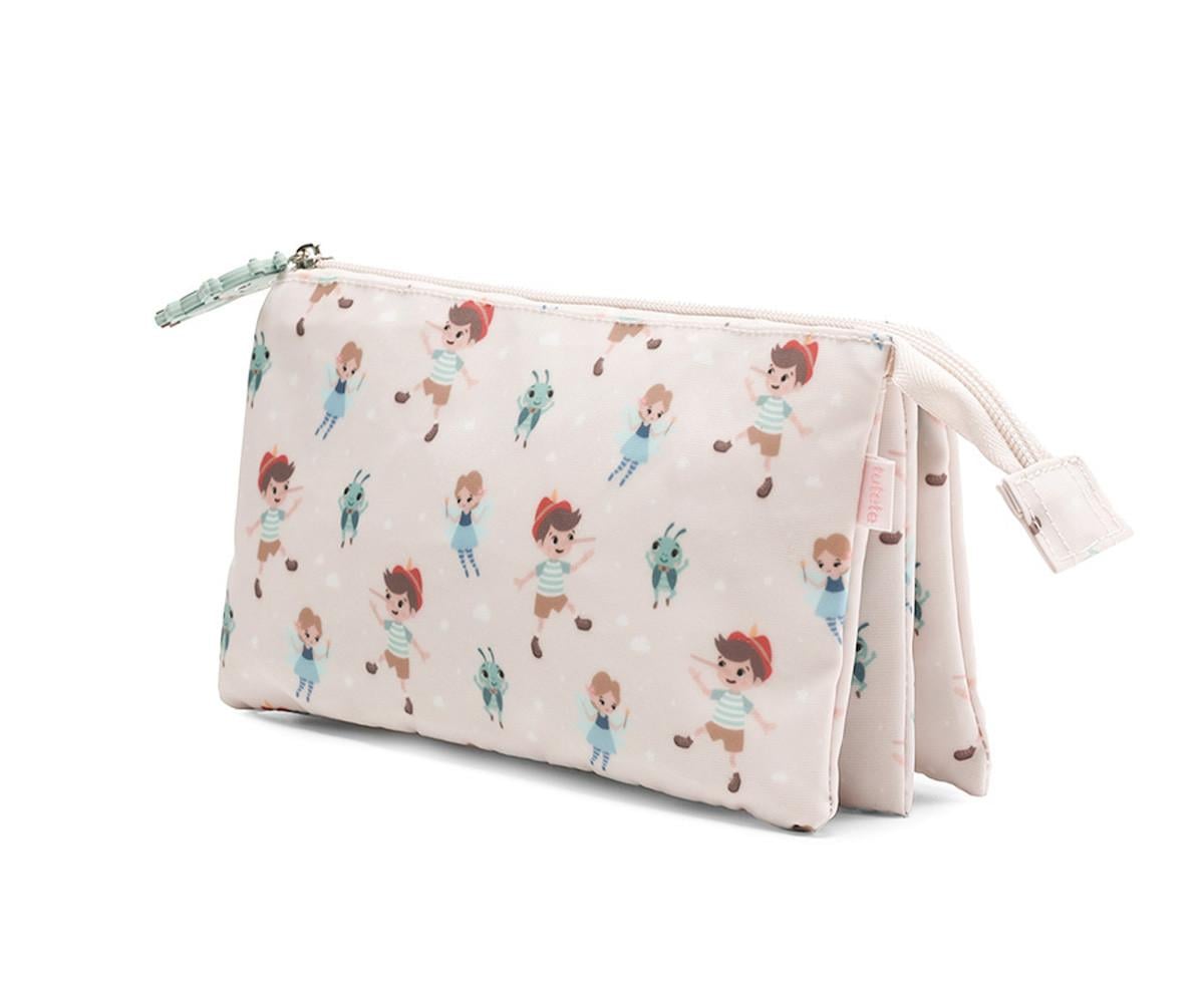 Estojo com 3 Compartimentos Personalizável The Wooden Boy
