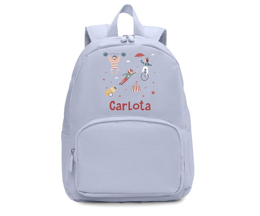 Mochila Solid Color Sky Personalizada Circus Show