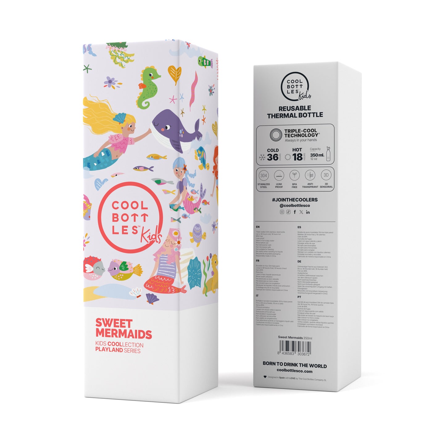 Garrafa de Inox CoolBottles 350ml