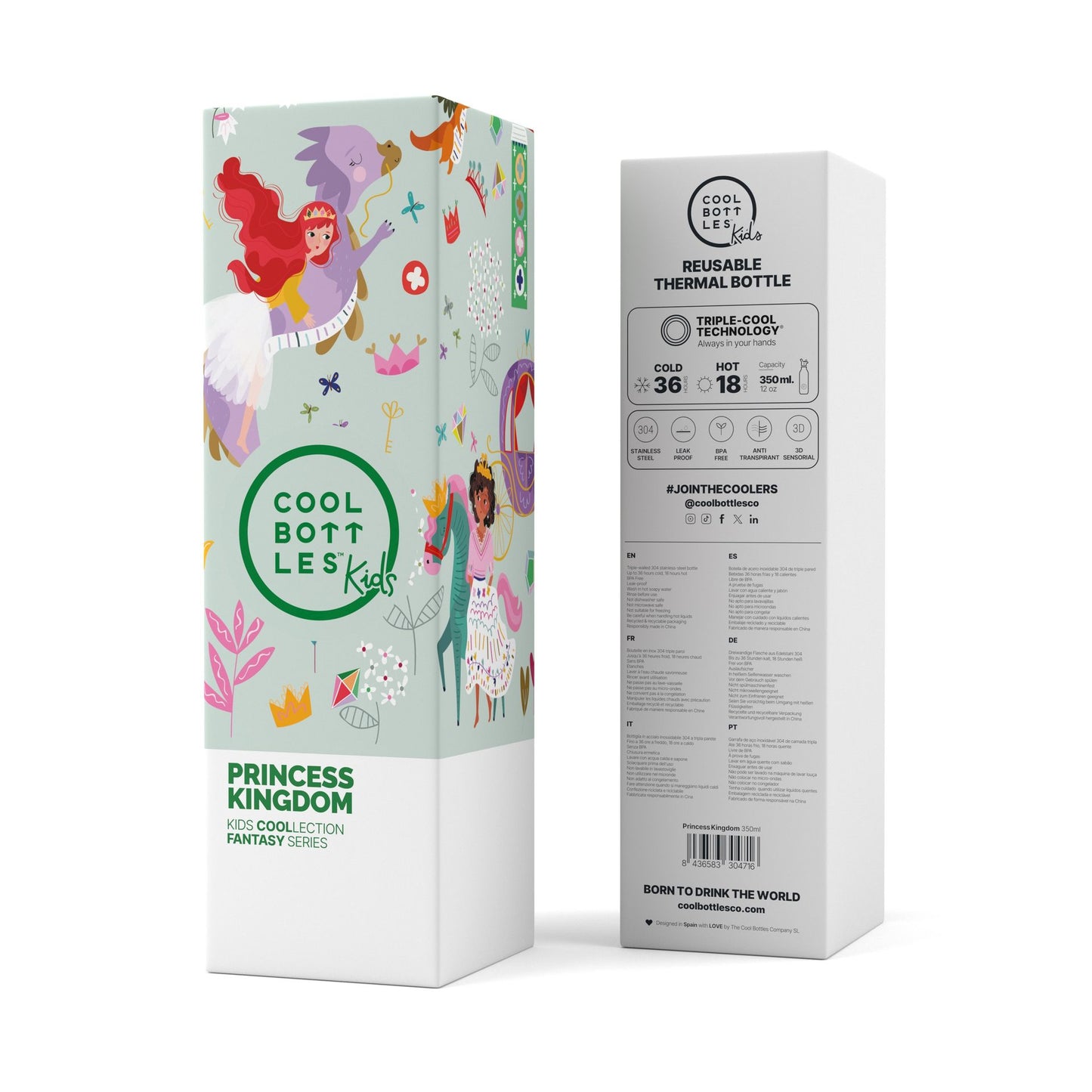Garrafa de Inox CoolBottles 350ml