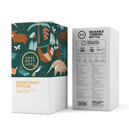 Garrafa de Inox CoolBottles Kiddies 350ml