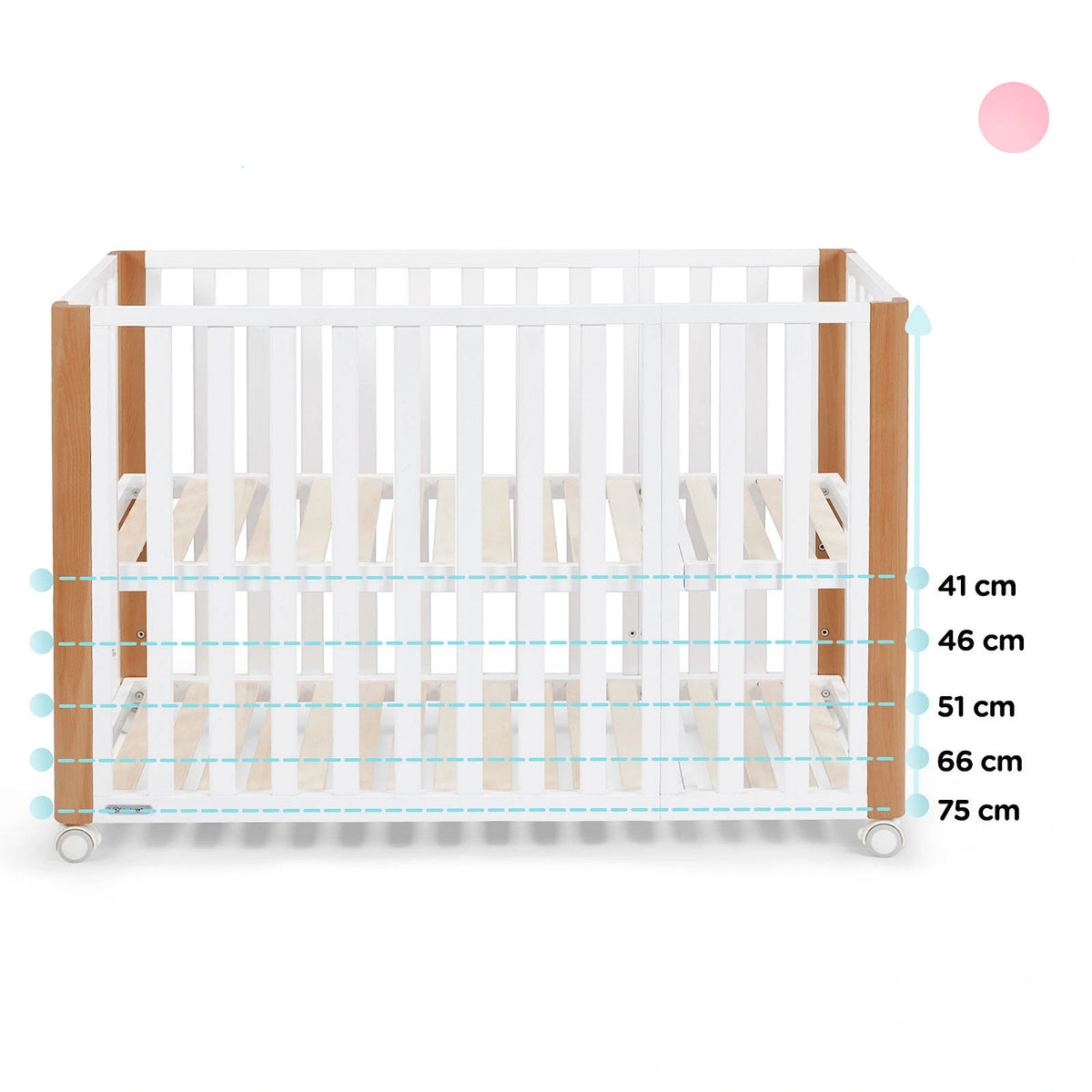 Kinderkraft KOYA — Berço Evolutivo 4 em 1 *Por encomenda*