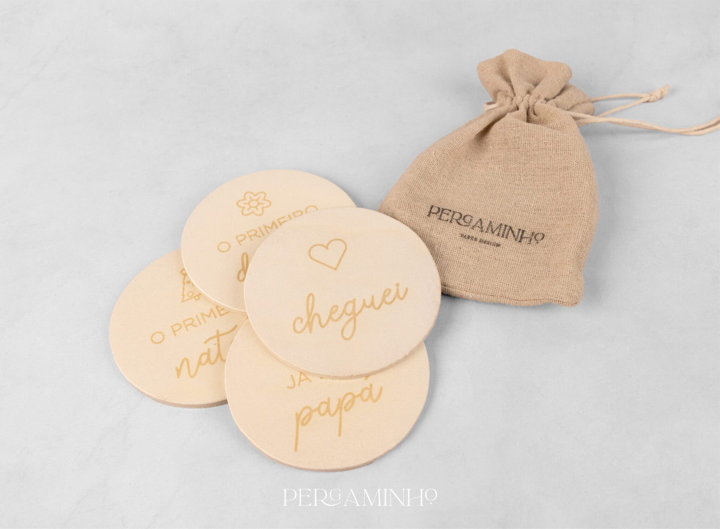 Milestones em Madeira Natural: Momentos