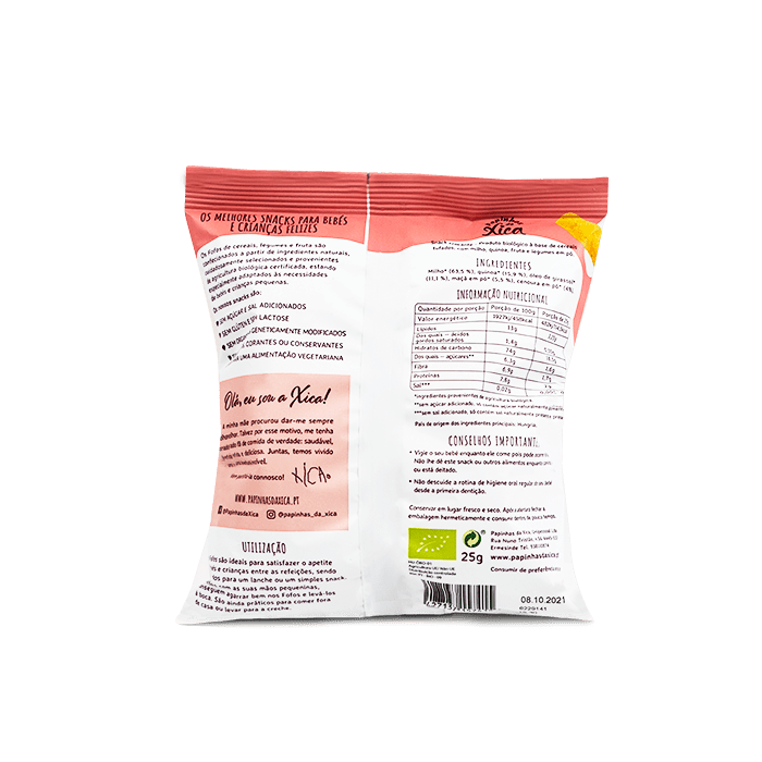 Papinhas da Xica Snacks Fofos