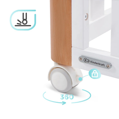 Kinderkraft KOYA — Berço Evolutivo 4 em 1 *Por encomenda*