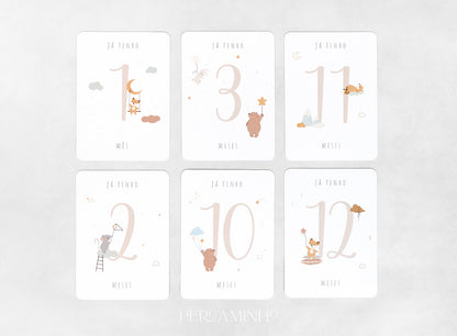 Cartões de Marcos (Milestones)