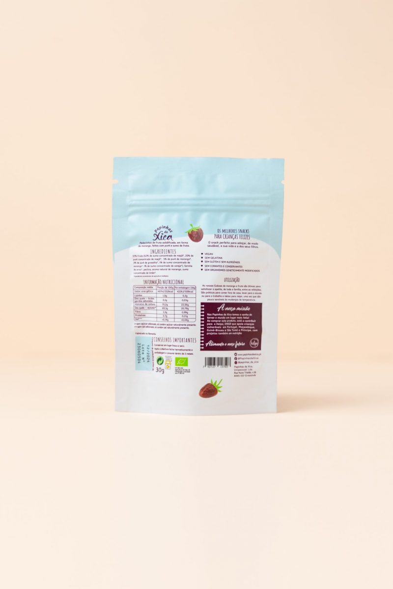 Papinhas da Xica Gulosas de Morango