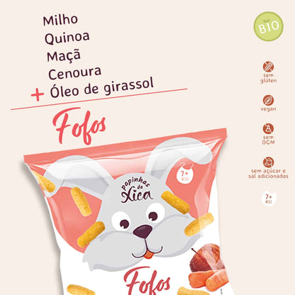 Papinhas da Xica Snacks Fofos