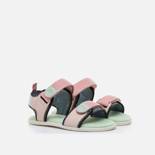 MTNG Free Sandálias Nylon Rosa/ Aguamarina