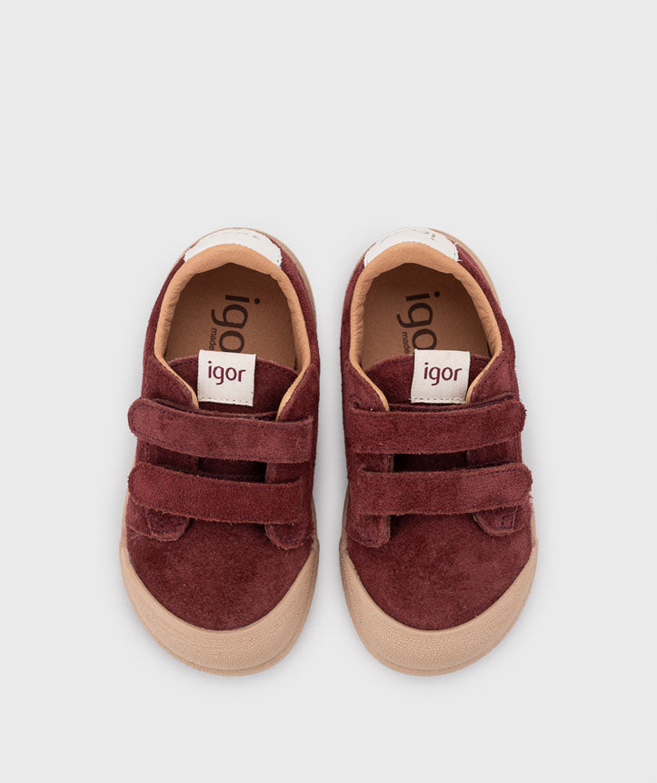 Igor Tennis Suede Burdeos