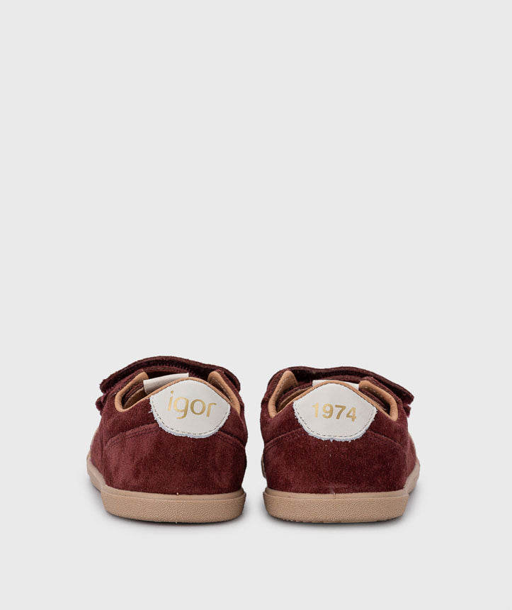 Igor Tennis Suede Burdeos