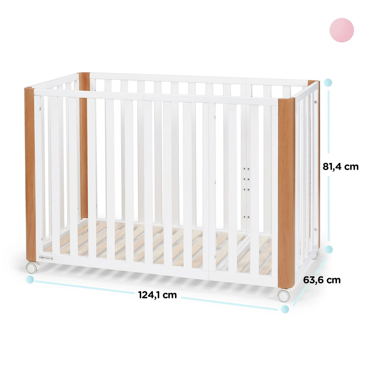 Kinderkraft KOYA — Berço Evolutivo 4 em 1 *Por encomenda*