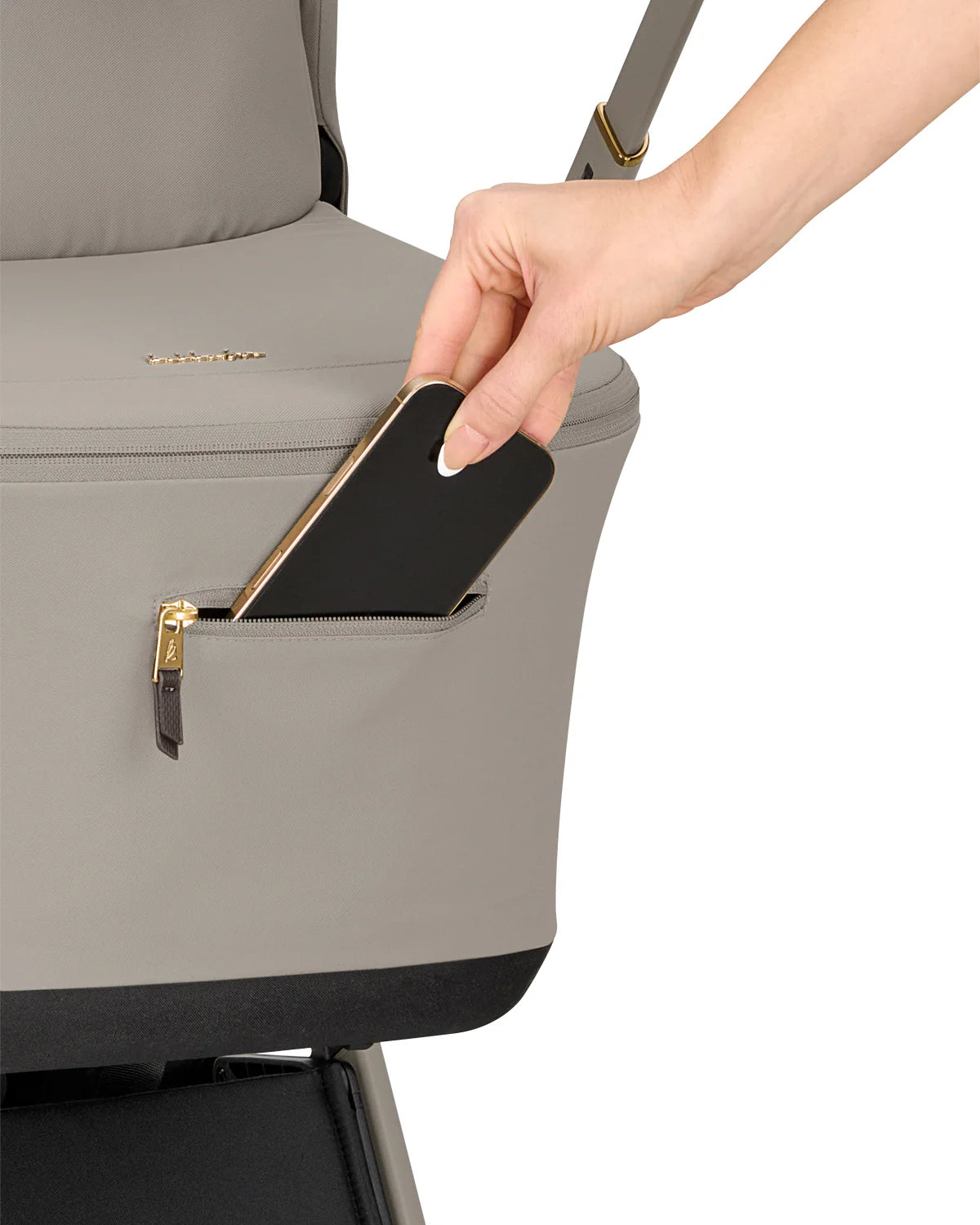 Carrinho 2 em 1 KikkaBoo Goya Platinum (Carrinho + Alcofa) – Por Encomenda