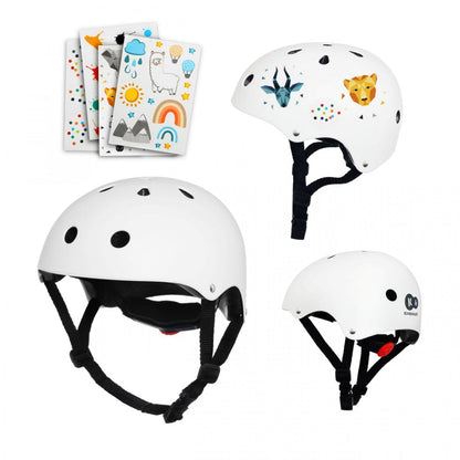 Capacete Kindekraft com Autocolantes
